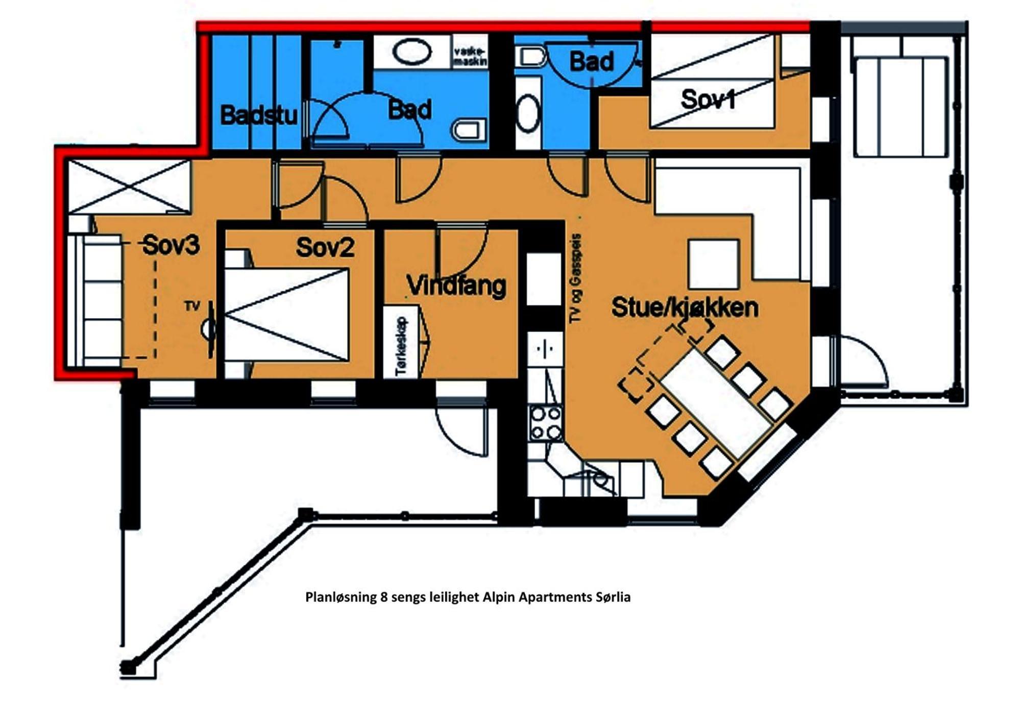 Alpin Apartments Sorlia Hafjell Εξωτερικό φωτογραφία
